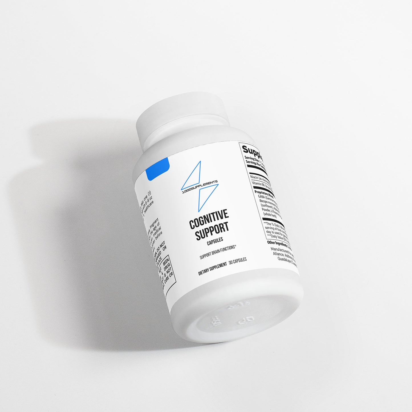 1000Supplements Cognitive Support (capsules) top view