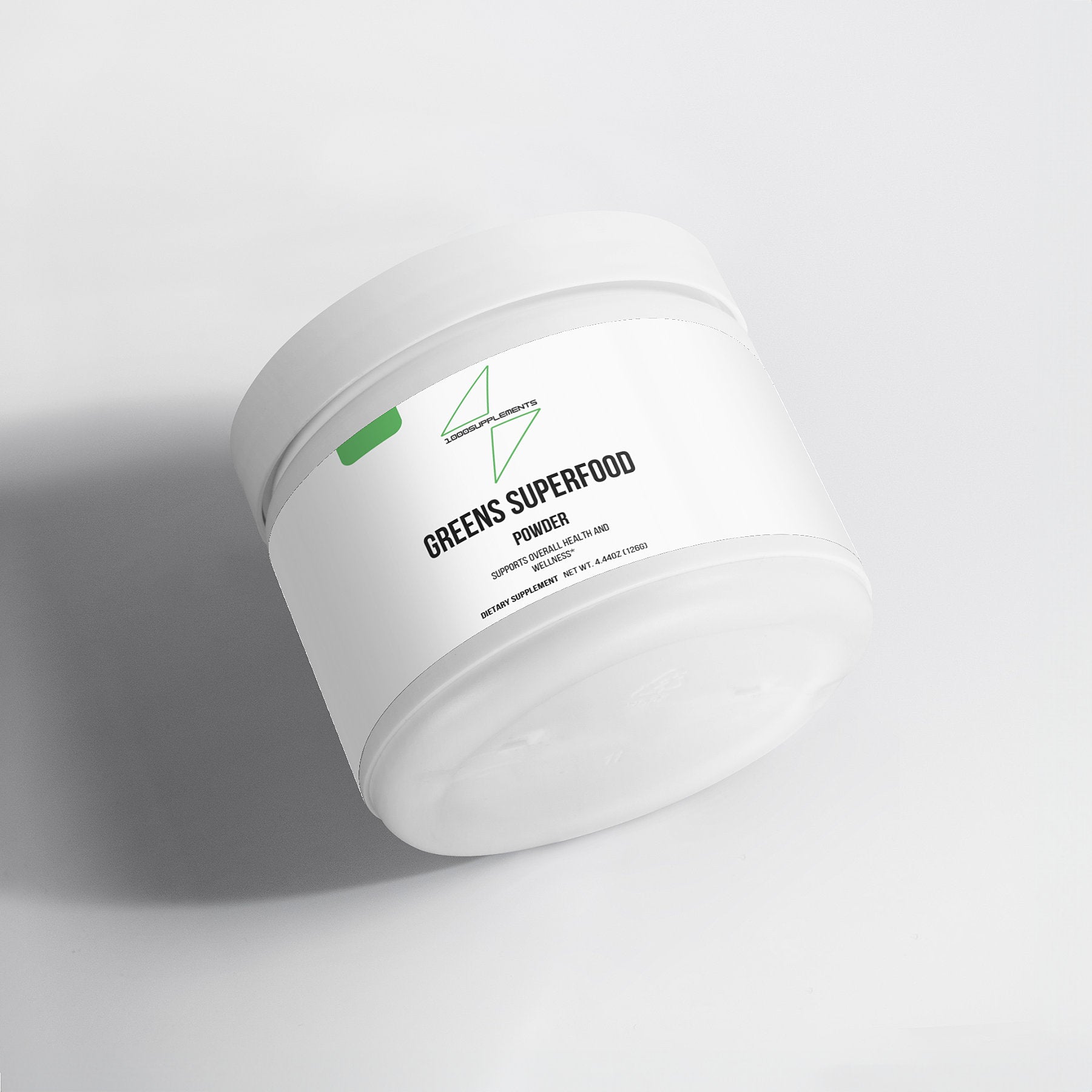 1000Supplements Greens Superfood (powder) top view