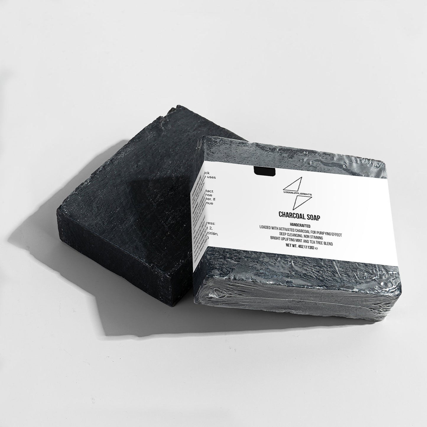 1000Supplements Charcoal Soap product showcase