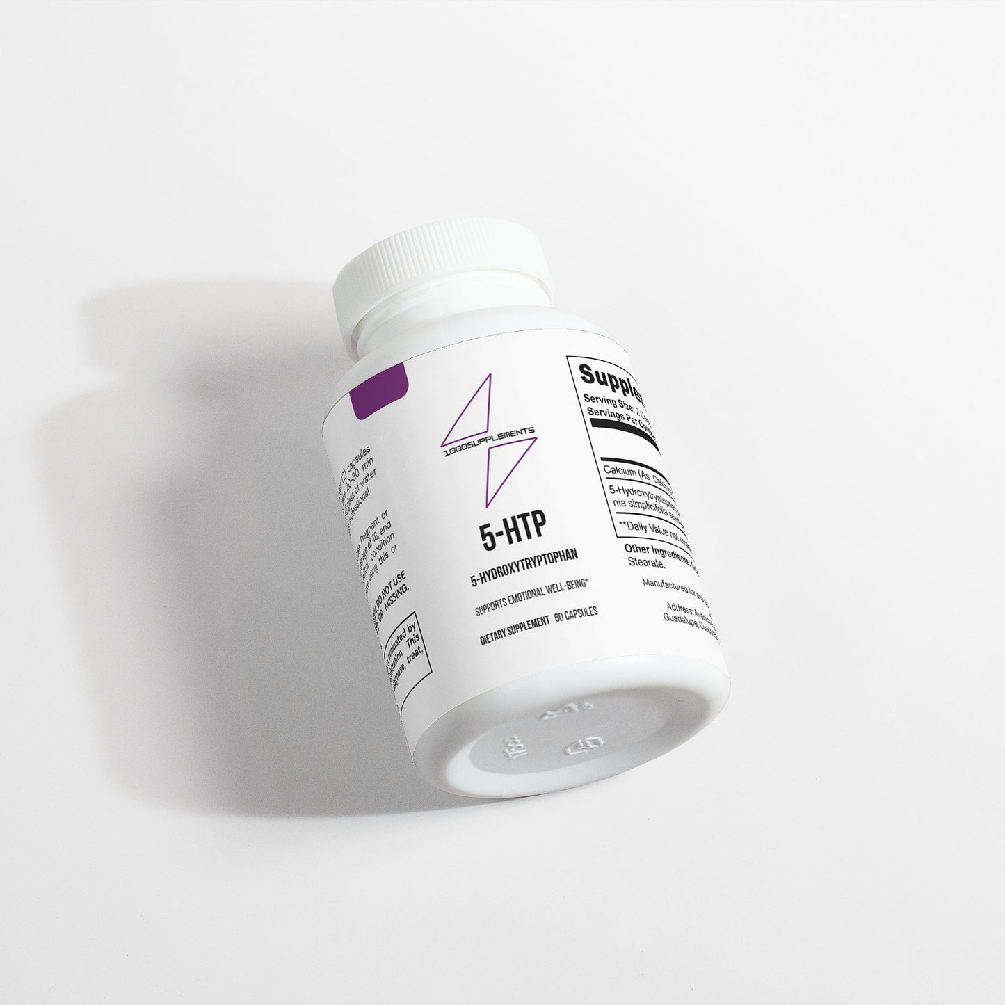 1000Supplements 5-HTP top view