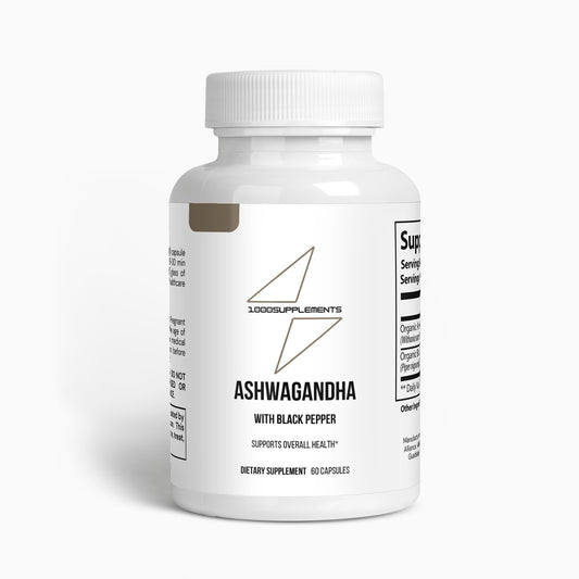 1000Supplements Ashwagandha front side