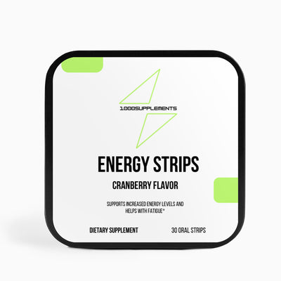 1000Supplements Energy Strips front side