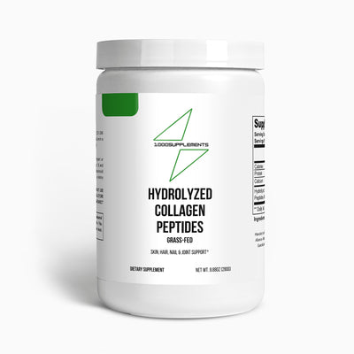 1000Supplements Hydrolyzed Collagen Peptides front side