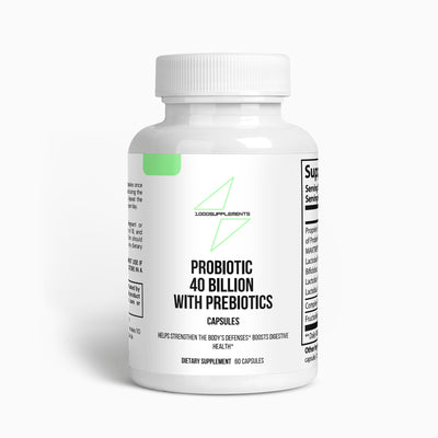 1000Supplements Probiotic 40 Billion with Prebiotics front view