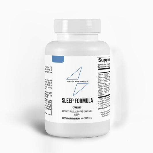 1000Supplements Sleep Formula (Capsules) front side