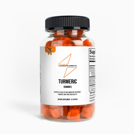 1000Supplements Turmeric Gummies front side